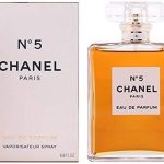 Chanel No. 5 Eau de Parfum bottle and box, 200ml, iconic fragrance for women made in Paris